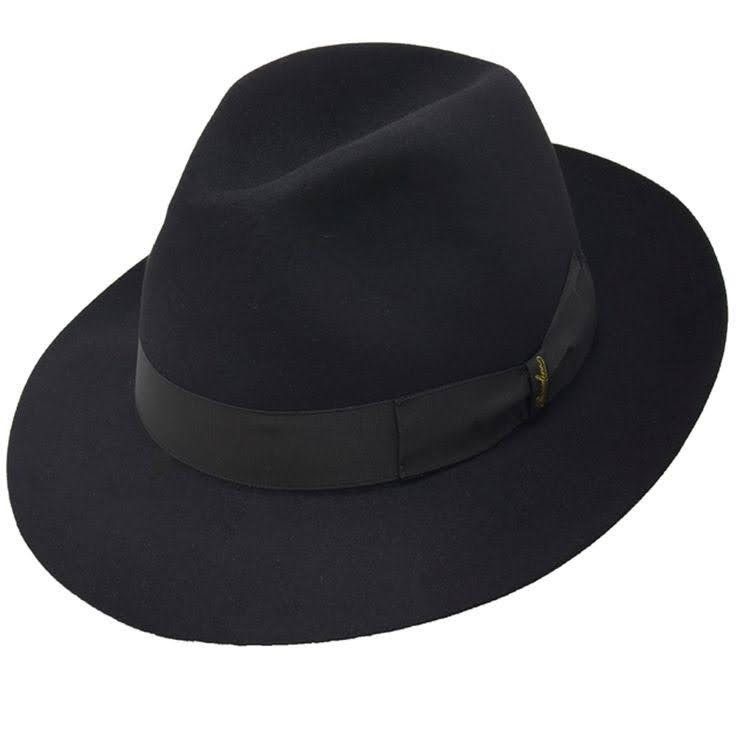 Classic Wool Fedora Hat